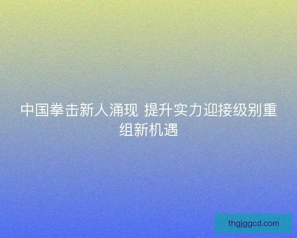 中国拳击新人涌现 提升实力迎接级别重组新机遇 中国拳击新人涌现 提升实力迎接级别重组新机遇